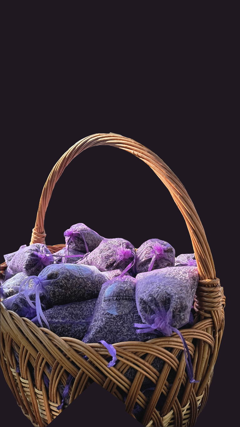 Săculet cu flori de lavanda