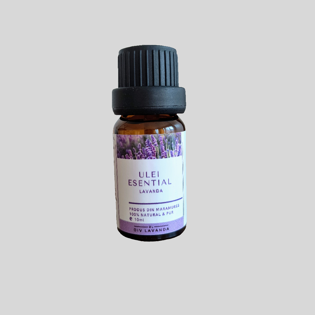 DIV Lavanda - ulei esential in recipient cu picurator, 10 ml