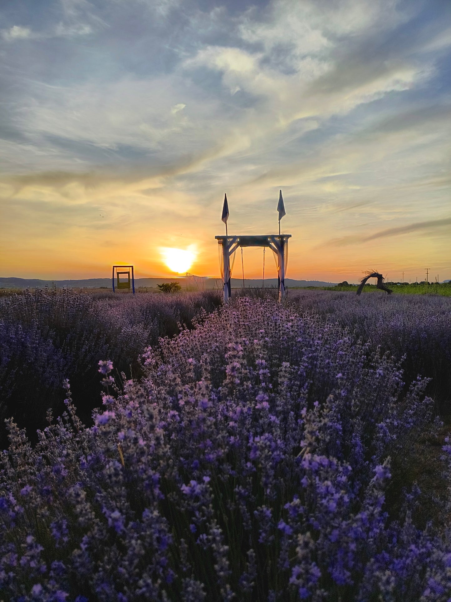 Săculet cu flori de lavanda