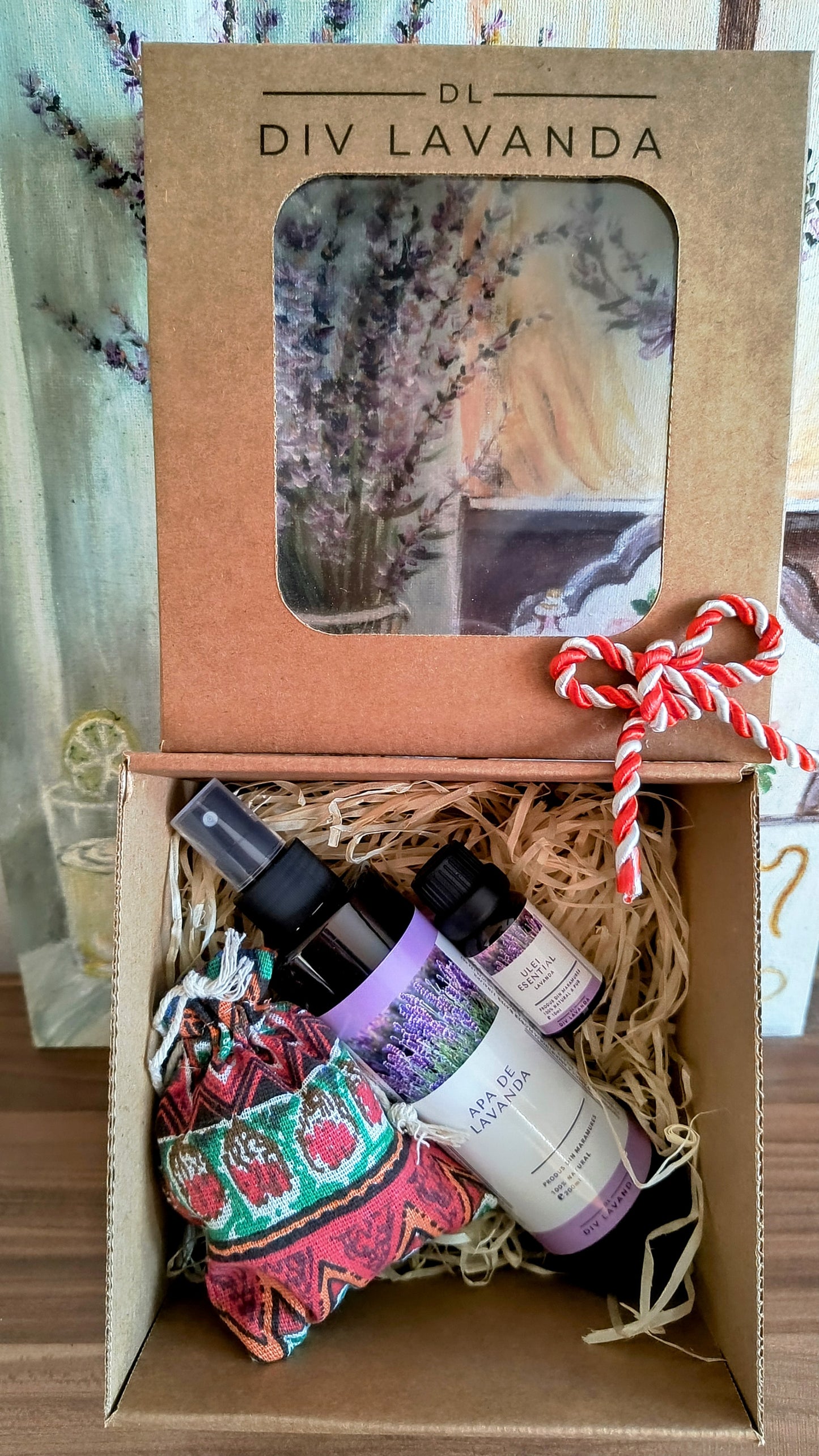 Set cadou 3 produse DIV Lavanda