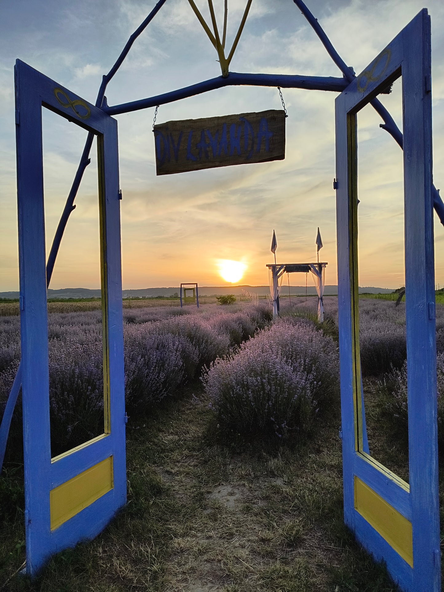 Săculet cu flori de lavanda