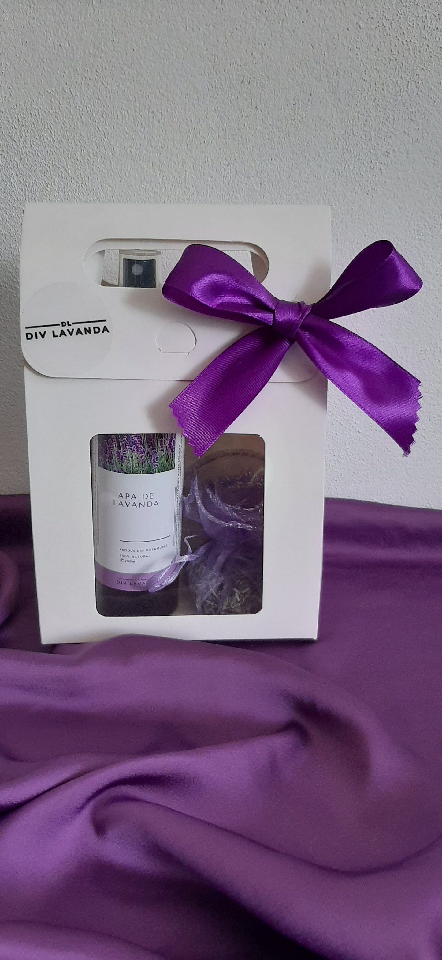 Set cadou produse naturale lavanda